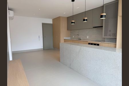 Sala de apartamento para alugar com 3 quartos, 81m² em Brooklin, São Paulo