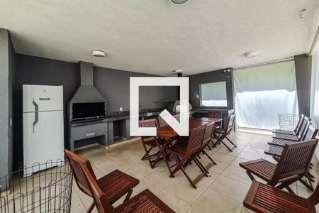 Apartamento à venda com 33m², 1 quarto e sem vaga Apartamento à venda com 33m², 1 quarto e sem vagaÁrea comum - Churrasqueira