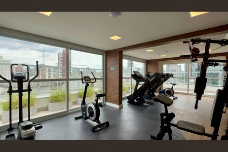 Studio para alugar com 26m², 1 quarto e sem vagaAcademia