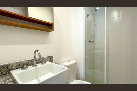Studio para alugar com 26m², 1 quarto e sem vagaBanheiro