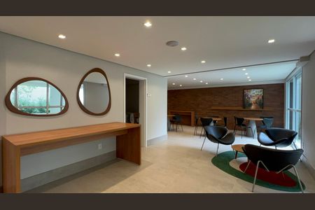 Studio para alugar com 26m², 1 quarto e sem vagaSalão de Festas