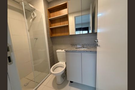 Apartamento para alugar com 38m², 1 quarto e 1 vaga Apartamento para alugar com 38m², 1 quarto e 1 vagaBanheiro