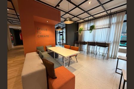 Apartamento para alugar com 38m², 1 quarto e 1 vaga