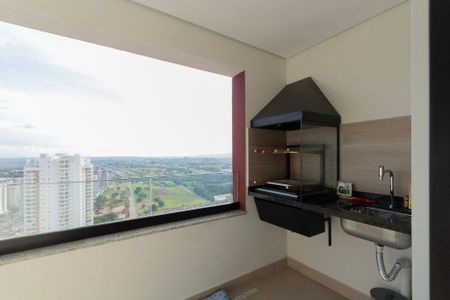 Varanda Sala  de apartamento para alugar com 1 quarto, 47m² em Parque Campolim, Sorocaba