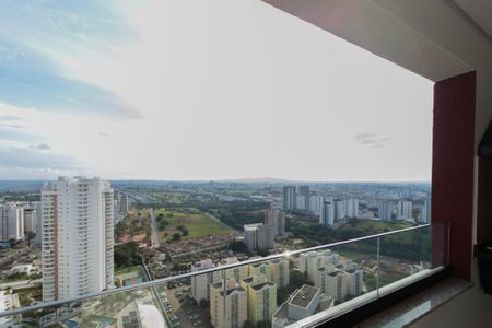 Varanda Sala  de apartamento para alugar com 1 quarto, 47m² em Parque Campolim, Sorocaba