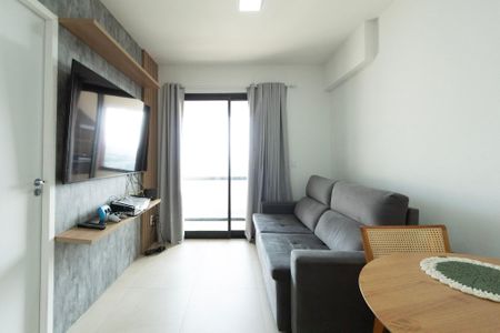 Sala  de apartamento para alugar com 1 quarto, 47m² em Parque Campolim, Sorocaba