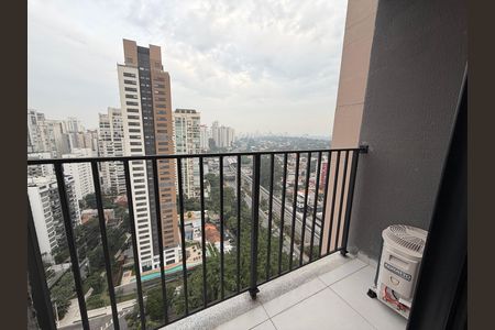Varanda de apartamento para alugar com 1 quarto, 38m² em Campo Belo, São Paulo