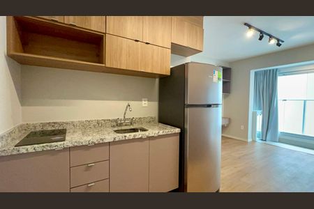 Studio à venda com 26m², 1 quarto e sem vaga Studio à venda com 26m², 1 quarto e sem vagaCozinha