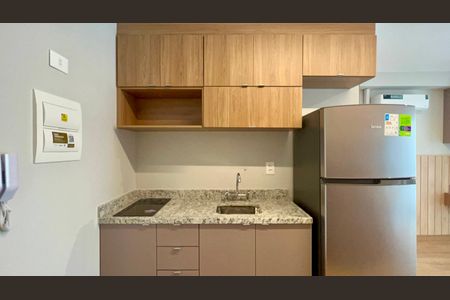 Studio à venda com 26m², 1 quarto e sem vaga Studio à venda com 26m², 1 quarto e sem vagaCozinha