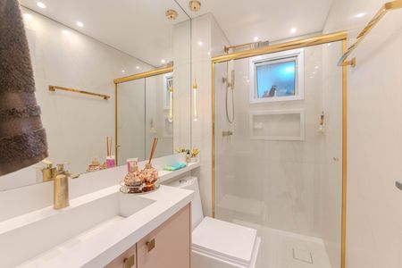Apartamento à venda com 77m², 2 quartos e 1 vaga Apartamento à venda com 77m², 2 quartos e 1 vagaBanheiro