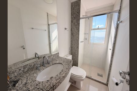 Apartamento para alugar com 108m², 3 quartos e 2 vagasBanheiro da Suíte 1