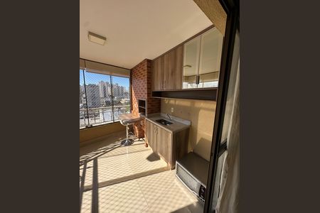 Varanda de apartamento à venda com 3 quartos, 88m² em Setor Bueno, Goiânia
