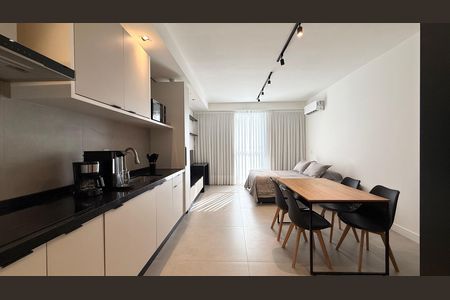 Sala de Jantar de apartamento para alugar com 1 quarto, 37m² em Trindade, Florianópolis