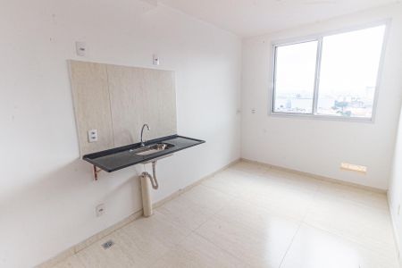 Sala/Cozinha de apartamento para alugar com 1 quarto, 25m² em Belenzinho, São Paulo