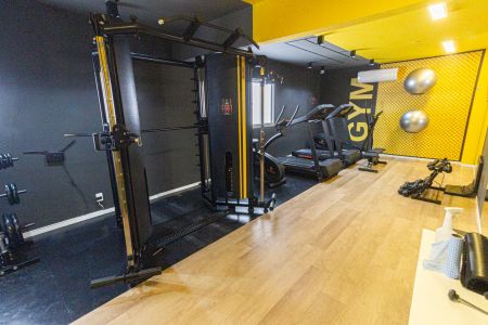 Apartamento à venda com 25m², 1 quarto e sem vaga Apartamento à venda com 25m², 1 quarto e sem vagaÁrea comum - Academia