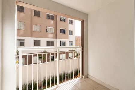 Apartamento para alugar com 35m², 2 quartos e sem vagaVaranda