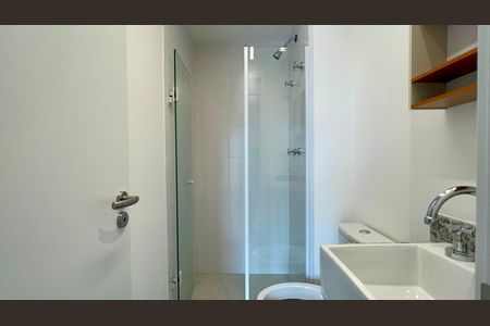 Studio para alugar com 26m², 1 quarto e sem vaga Studio para alugar com 26m², 1 quarto e sem vagaBanheiro