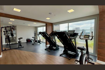Studio para alugar com 26m², 1 quarto e sem vaga Studio para alugar com 26m², 1 quarto e sem vagaAcademia