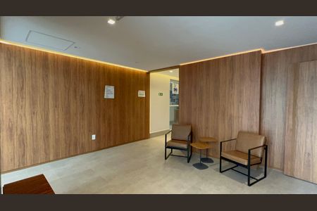 Studio para alugar com 26m², 1 quarto e sem vaga Studio para alugar com 26m², 1 quarto e sem vagaHall de entrada