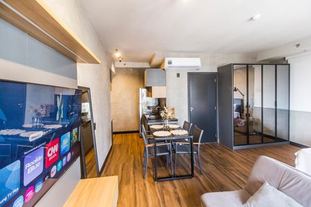 Sala  de apartamento à venda com 1 quarto, 45m² em Melville Empresarial Ii, Barueri
