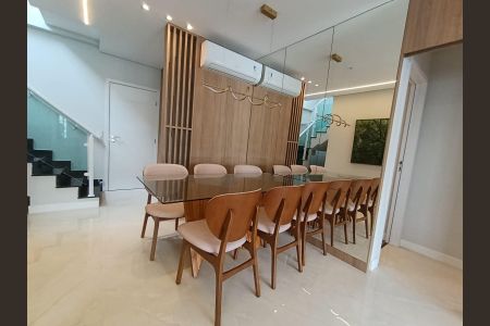 Sala de Jantar de apartamento para alugar com 3 quartos, 128m² em Embaré, Santos