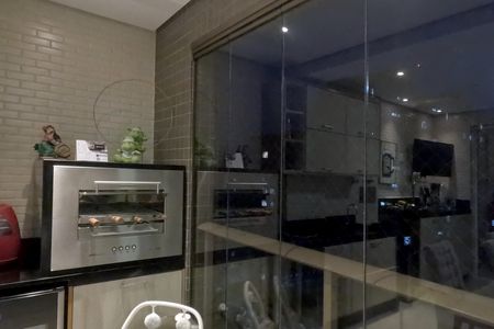 Varanda da Sala de apartamento para alugar com 3 quartos, 128m² em Embaré, Santos