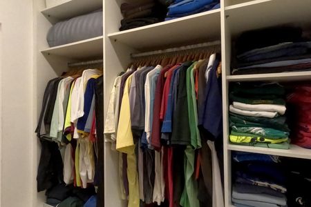 Apartamento para alugar com 128m², 3 quartos e 2 vagasCloset da Suíte 3
