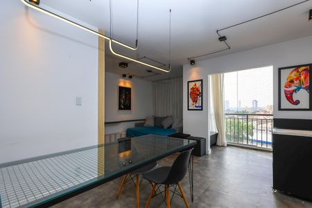 Sala de apartamento para alugar com 1 quarto, 67m² em Jardim Monte Kemel, São Paulo