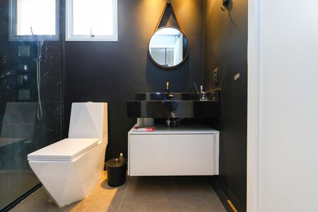 Apartamento para alugar com 67m², 1 quarto e 2 vagas Apartamento para alugar com 67m², 1 quarto e 2 vagasBanheiro da Suíte