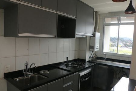 Cozinha de apartamento para alugar com 2 quartos, 47m² em Moquetá, Nova Iguaçu