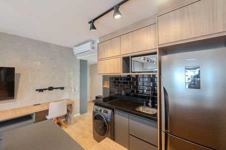 Studio para alugar com 42m², 1 quarto e sem vaga Studio para alugar com 42m², 1 quarto e sem vagaCozinha