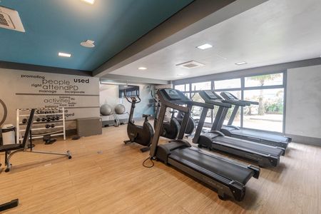 Studio para alugar com 42m², 1 quarto e sem vaga Studio para alugar com 42m², 1 quarto e sem vagaÁrea comum - Academia