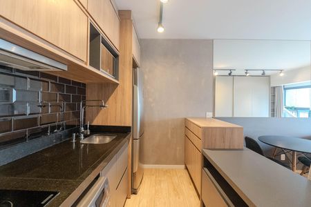 Studio para alugar com 42m², 1 quarto e sem vaga Studio para alugar com 42m², 1 quarto e sem vagaCozinha