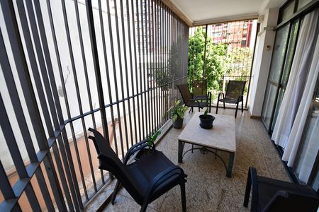 Varanda da Sala de apartamento para alugar com 4 quartos, 224m² em Centro, Campinas