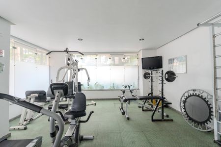 Apartamento para alugar com 60m², 2 quartos e 2 vagas Apartamento para alugar com 60m², 2 quartos e 2 vagasÁrea comum - Academia