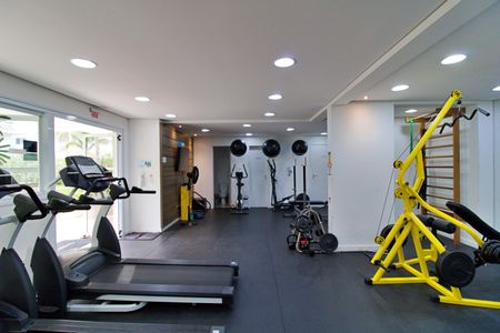 Apartamento para alugar com 31m², 1 quarto e 1 vaga Apartamento para alugar com 31m², 1 quarto e 1 vagaAcademia