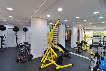 Apartamento para alugar com 31m², 1 quarto e 1 vaga Apartamento para alugar com 31m², 1 quarto e 1 vagaAcademia