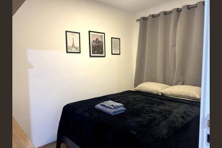 Quarto  de apartamento à venda com 1 quarto, 26m² em Jardim Caravelas, São Paulo
