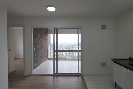 Sala e Cozinha de apartamento para alugar com 2 quartos, 43m² em Conceição, Diadema
