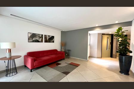 Studio para alugar com 30m², 1 quarto e 1 vaga Studio para alugar com 30m², 1 quarto e 1 vagaHall de entrada