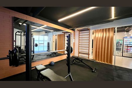 Studio para alugar com 30m², 1 quarto e 1 vaga Studio para alugar com 30m², 1 quarto e 1 vagaAcademia