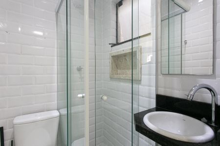 Casa de condomínio para alugar com 47m², 1 quarto e sem vaga Casa de condomínio para alugar com 47m², 1 quarto e sem vagaBanheiro