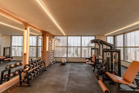 Studio para alugar com 27m², 1 quarto e sem vaga Studio para alugar com 27m², 1 quarto e sem vagaÁrea comum - Academia
