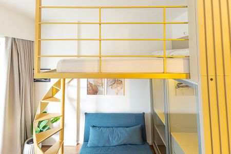 Studio de kitnet/studio para alugar com 1 quarto, 27m² em Indianópolis, São Paulo