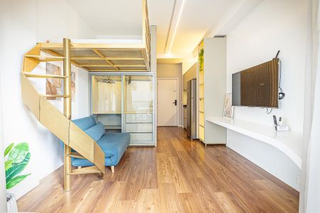 Studio para alugar com 27m², 1 quarto e sem vaga Studio para alugar com 27m², 1 quarto e sem vagaStudio