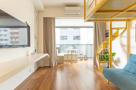 Studio para alugar com 27m², 1 quarto e sem vaga Studio para alugar com 27m², 1 quarto e sem vagaStudio