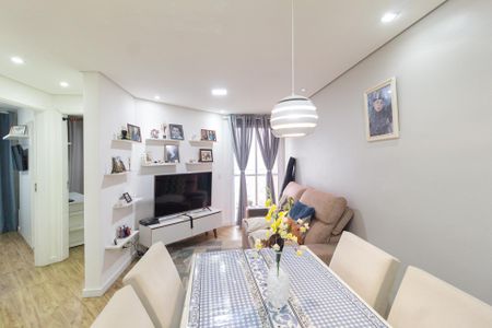 Sala de apartamento à venda com 2 quartos, 52m² em Padroeira, Osasco