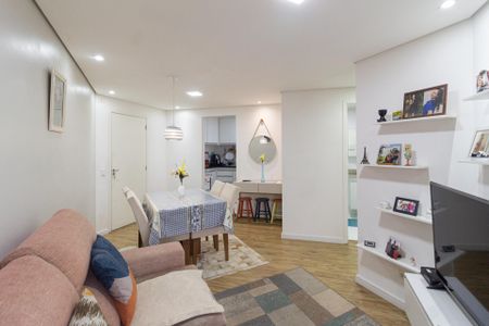 Sala de apartamento à venda com 2 quartos, 52m² em Padroeira, Osasco