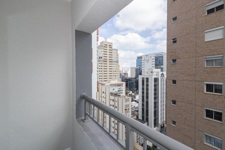 Varanda de apartamento à venda com 1 quarto, 24m² em Vila Nova Conceição, São Paulo