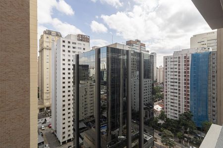 Vista da Varanda de apartamento à venda com 1 quarto, 24m² em Vila Nova Conceição, São Paulo